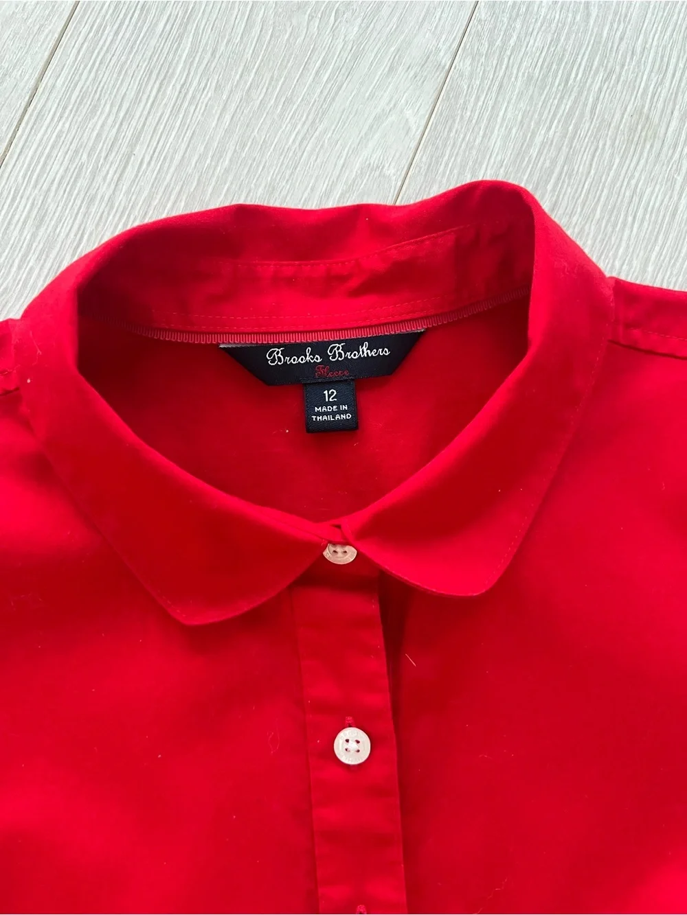 Brooks Brothers vibrant red